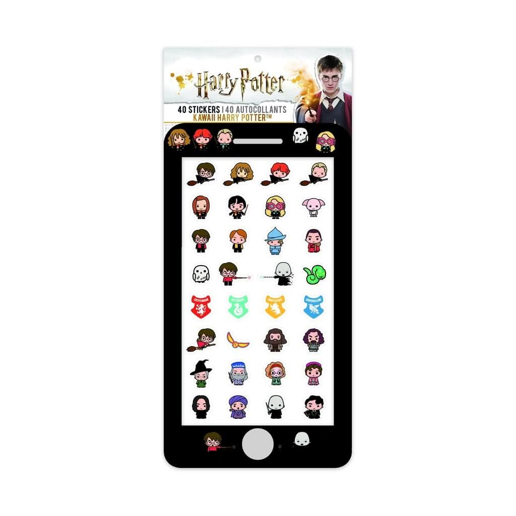 Harry Potter Stickers - 40 Stickers - Kawaii Harry Potter CR5207