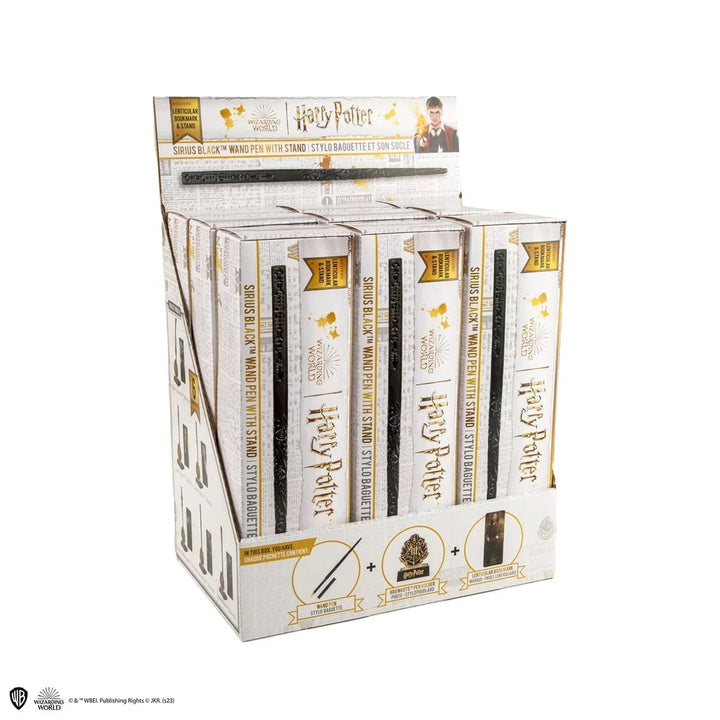 Harry Potter Pen Wand with stand Unit box Sirius Black + Pen Stand + Lenticular Bookmark CR5411U