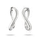 Thomas Sabo Sterling Silver Fluid Elegance Hoop Earring CR764-001-21
