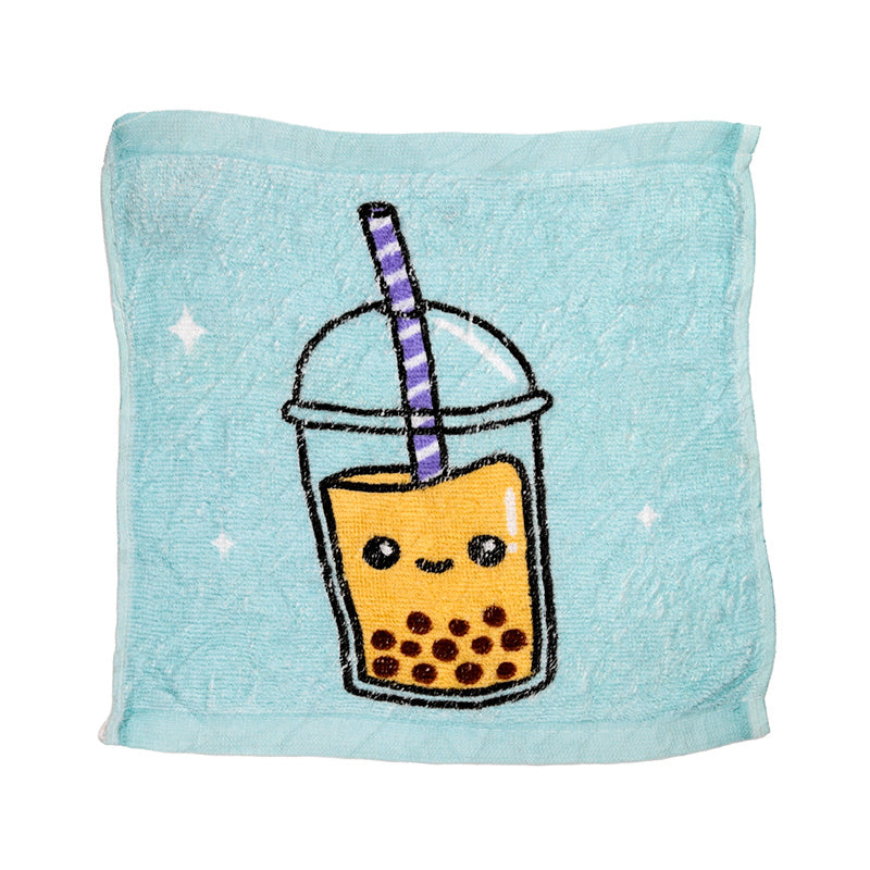 Foodiemals Bubble Tea Compressed Travel Towel CT28