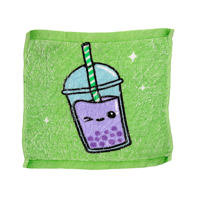 Foodiemals Bubble Tea Compressed Travel Towel CT28