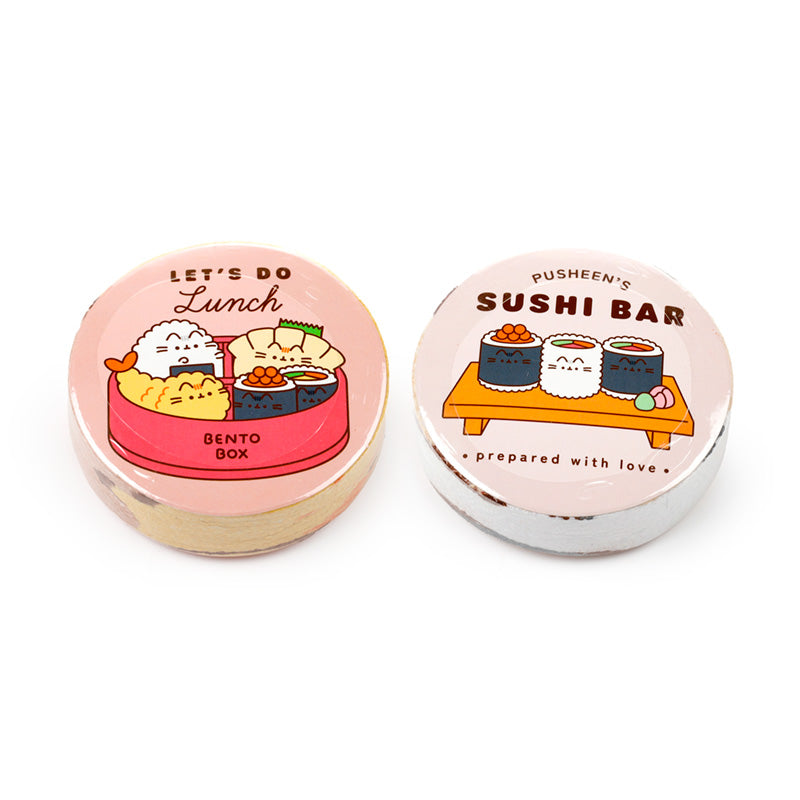 Pusheen the Cat Sushi Club Compressed Travel Towel CT33
