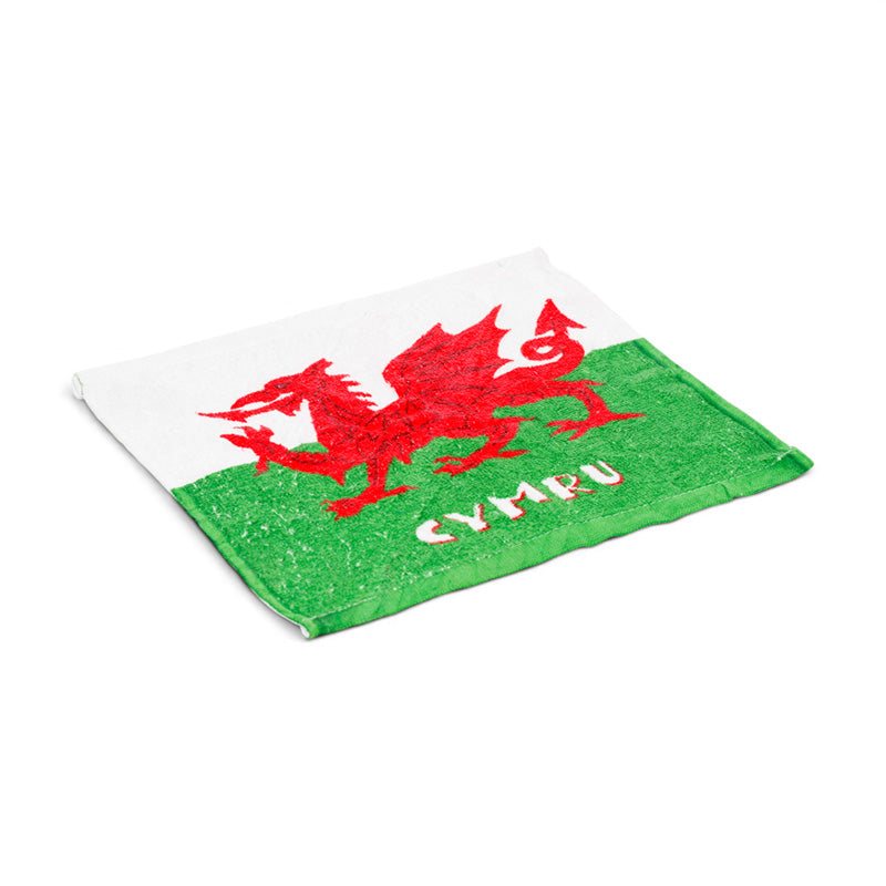 Welsh Dragon Wales (Cymru) Compressed Travel Towel CT34