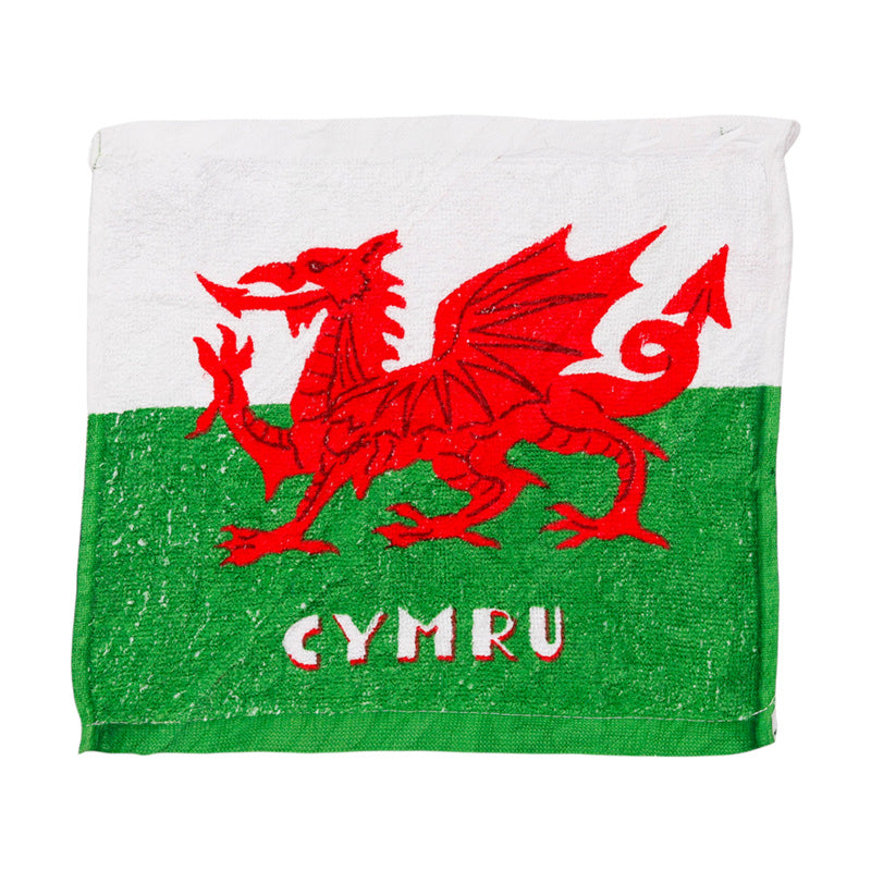 Welsh Dragon Wales (Cymru) Compressed Travel Towel CT34