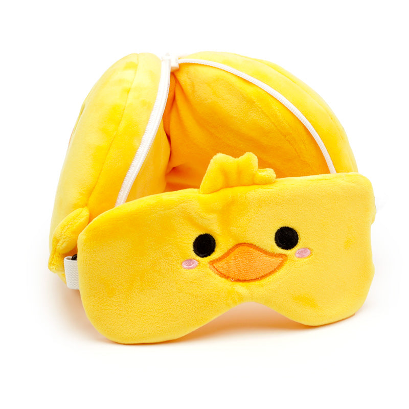 Relaxeazzz Duck Plush Travel Pillow & Eye Mask CUSH225