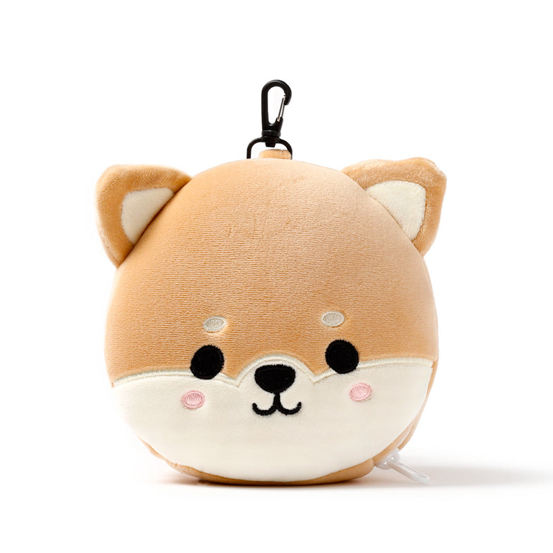 Relaxeazzz Shiba Inu Dog Plush Travel Pillow & Eye Mask CUSH230