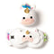 Relaxeazzz Unicorn Plush Travel Pillow & Eye Mask CUSH258