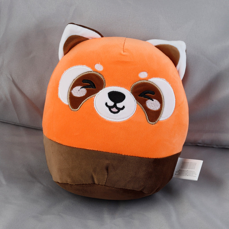 Squidglys Ru the Red Panda Adoramals Wild Plush Toy CUSH298