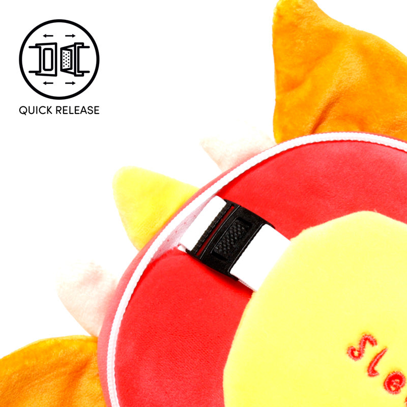 Relaxeazzz Adoramagics Dragon Plush Travel Pillow & Eye Mask CUSH311