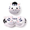 Relaxeazzz Adoramals Bali the Zebra Plush Travel Pillow & Eye Mask CUSH312