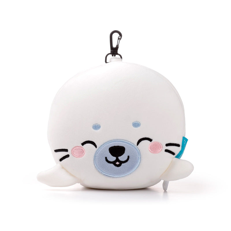 Relaxeazzz Adoramals Kai the Seal Plush Travel Pillow & Eye Mask CUSH349