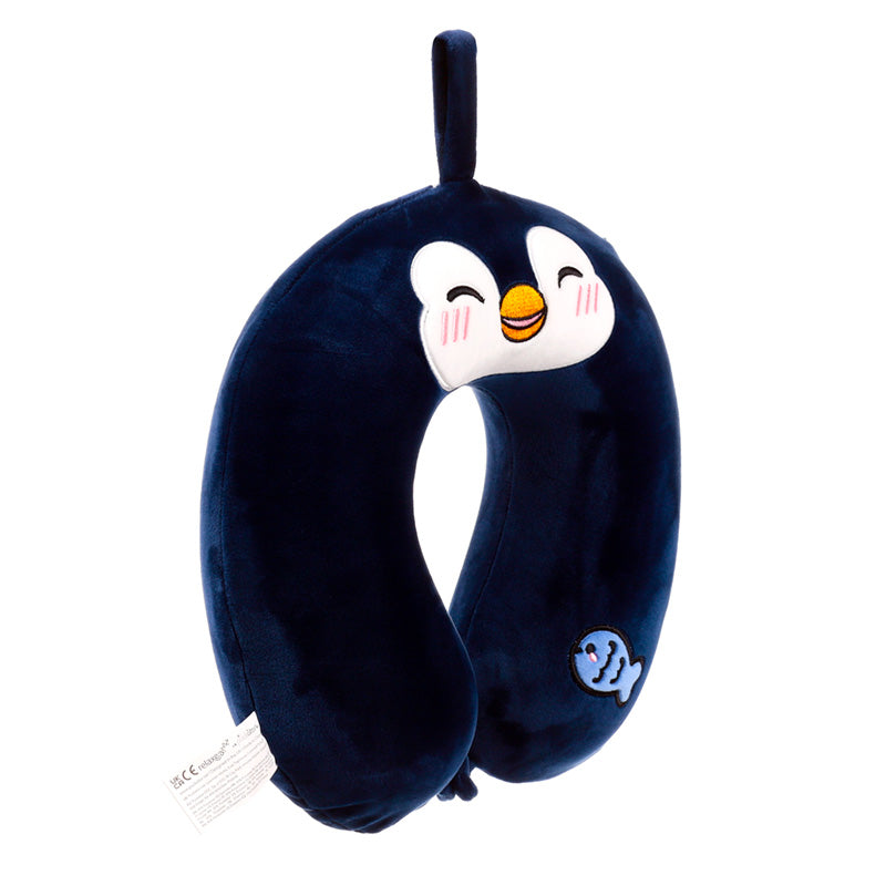 Relaxeazzz Nico the Penguin Adoramals Plush Memory Foam Travel Pillow CUSH365