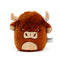 Squidglys Highland Coo Cow Plush Toy CUSH373