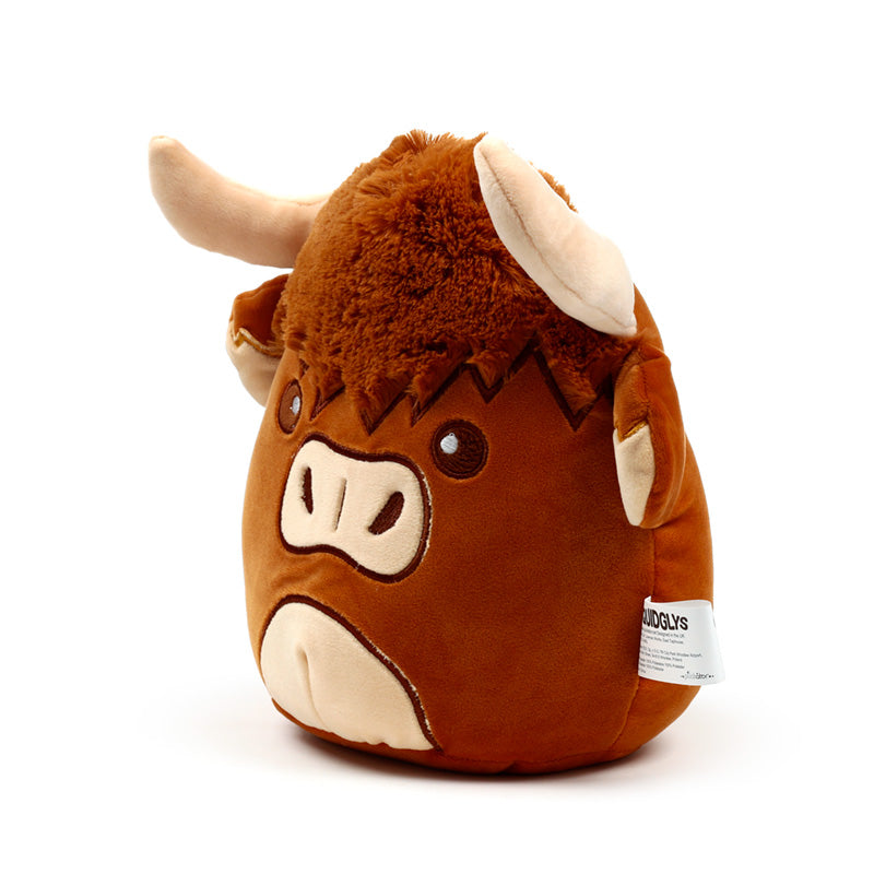 Squidglys Highland Coo Cow Plush Toy CUSH373
