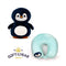 Swapseazzz Adoramals Ocean Penguin 2-in-1 Plush Travel Pillow & Toy CUSH376