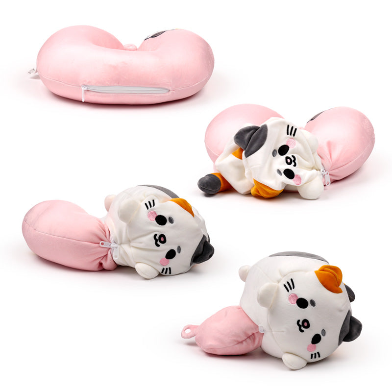 Swapseazzz Adoramals Cat 2-in-1 Plush Travel Pillow & Toy CUSH378