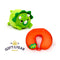 Swapseazzz Adorasaurs Dinosaur 2-in-1 Plush Travel Pillow & Toy CUSH379
