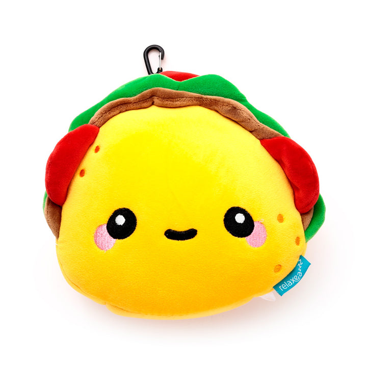 Relaxeazzz Foodiemals Frida the Taco Travel Pillow & Eye Mask CUSH400