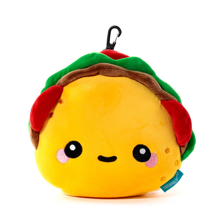 Relaxeazzz Foodiemals Frida the Taco Travel Pillow & Eye Mask CUSH400