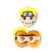 Relaxeazzz Naruto Shaped Plush Travel Pillow & Eye Mask CUSH406