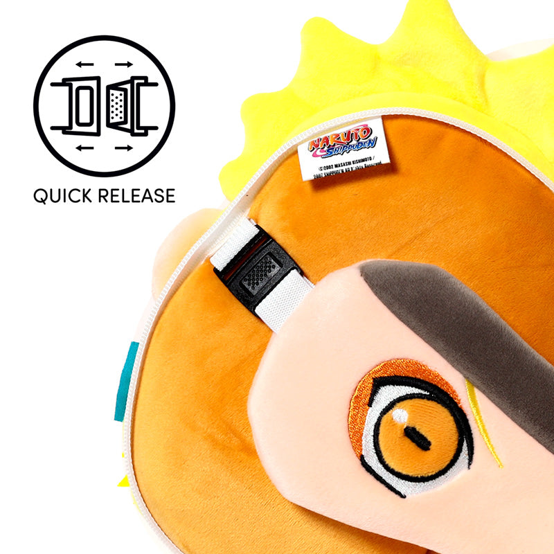 Relaxeazzz Naruto Shaped Plush Travel Pillow & Eye Mask CUSH406