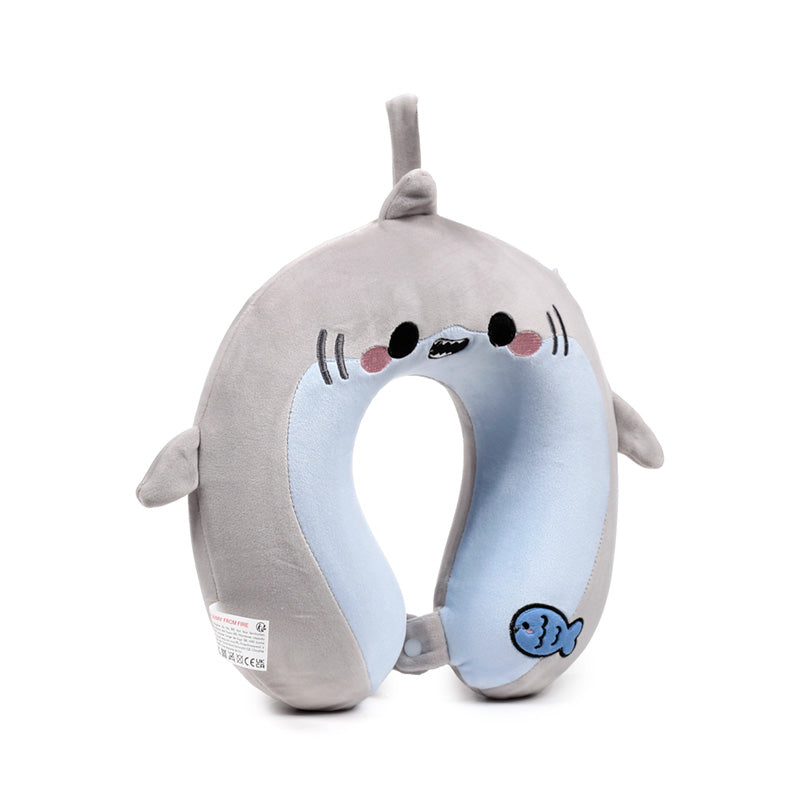 Relaxeazzz Archie the Shark Adoramals Plush Memory Foam Travel Pillow CUSH411