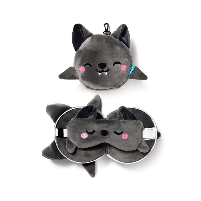 Relaxeazzz Dexter the Bat Adoramals Travel Pillow & Eye Mask CUSH417