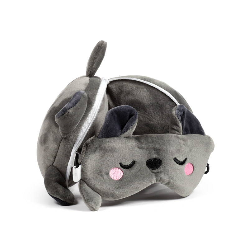 Relaxeazzz Dexter the Bat Adoramals Travel Pillow & Eye Mask CUSH417