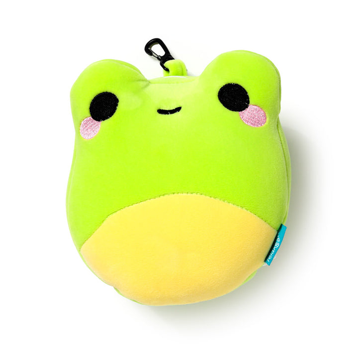 Relaxeazzz Silas the Frog Adoramals Travel Pillow & Eye Mask CUSH418