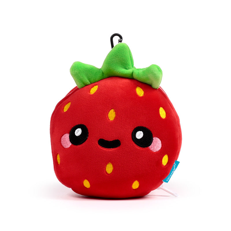 Relaxeazzz Elidi the Strawberry Foodiemals Travel Pillow & Eye Mask CUSH419