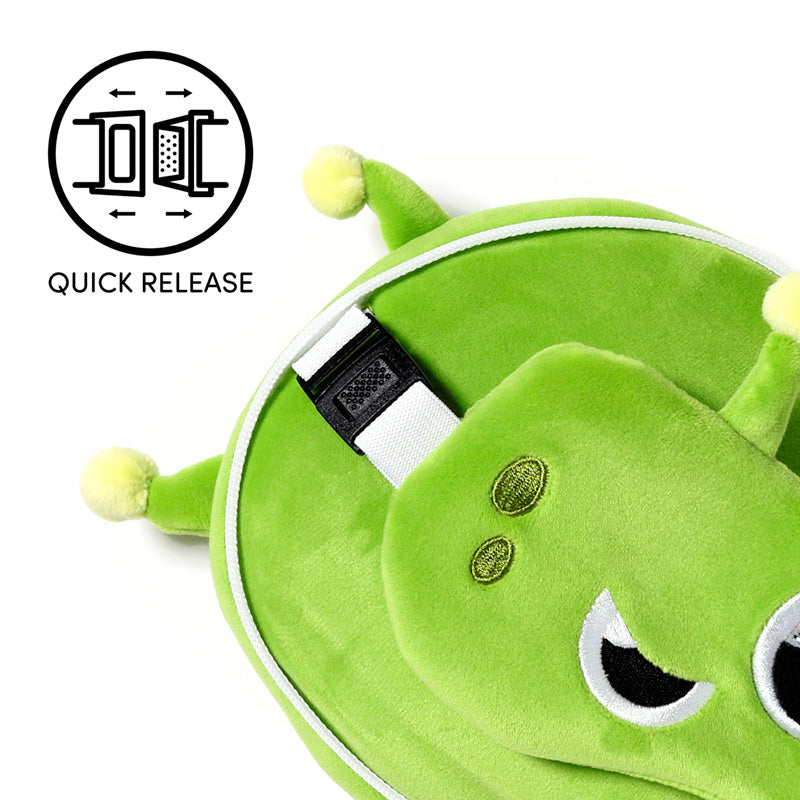 Relaxeazzz Space Cadets Alien Travel Pillow & Eye Mask CUSH429