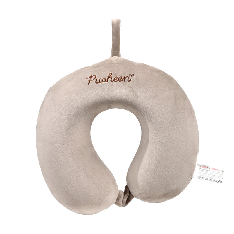 Relaxeazzz Pusheen the Cat Plush Memory Foam Travel Pillow CUSH433