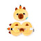 Relaxeazzz Duke the Capybara Plush Travel Pillow & Eye Mask CUSH442