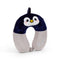 Relaxeazzz Adoramals Chip the Penguin Plush Kids Memory Foam Travel Pillow CUSH447