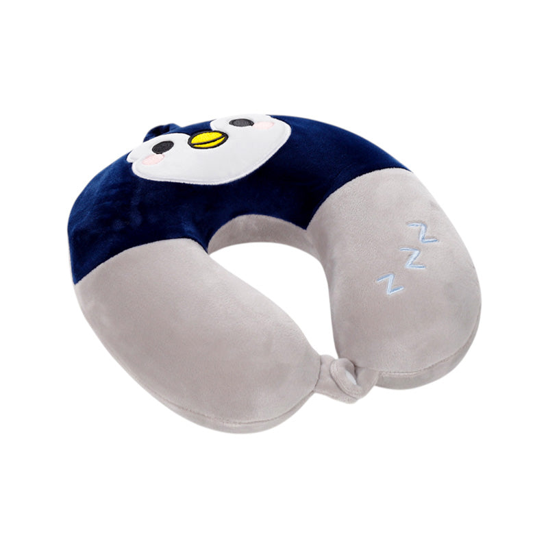 Relaxeazzz Adoramals Chip the Penguin Plush Kids Memory Foam Travel Pillow CUSH447