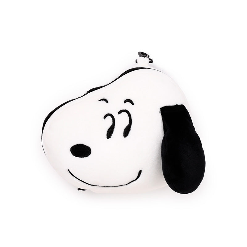 Relaxeazzz Peanuts Snoopy Shaped Plush Travel Pillow & Eye Mask CUSH458