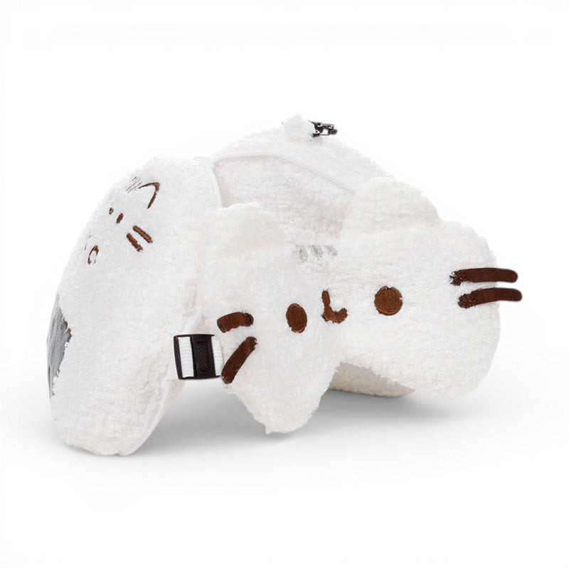 Relaxeazzz Pusheen Cat Bento Club Shaped Travel Pillow & Eye Mask CUSH460