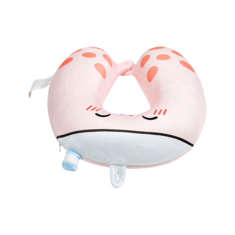 Relaxeazzz Foodiemals Bubble Tea Plush Kids Memory Foam Travel Pillow CUSH491