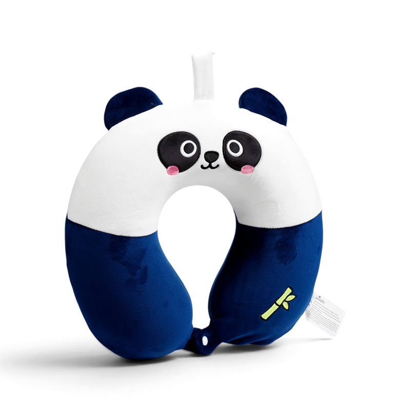 Relaxeazzz Adoramals Panda Plush Memory Foam Travel Pillow CUSH492