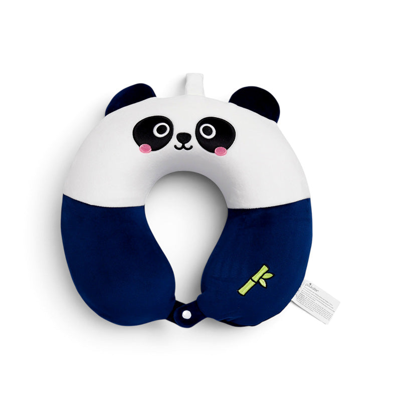 Relaxeazzz Adoramals Panda Plush Memory Foam Travel Pillow CUSH492