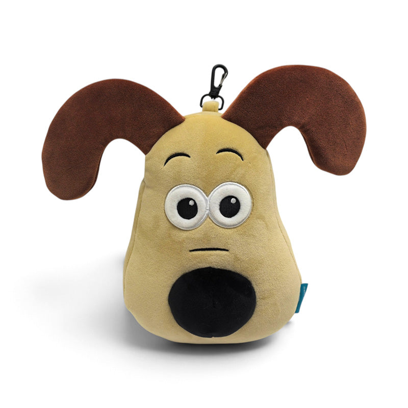 Relaxeazzz Gromit Shaped Plush Travel Pillow & Eye Mask CUSH509