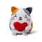 Squidglys J'Adoramals Heart Cat Plush Toy CUSH519