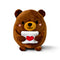 Squidglys J'Adoramals Heart Bear with Love Letter Plush Toy CUSH520