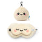 Relaxeazzz Foodiemals Bao House Bao Bun Plush Travel Pillow & Eye Mask CUSH525