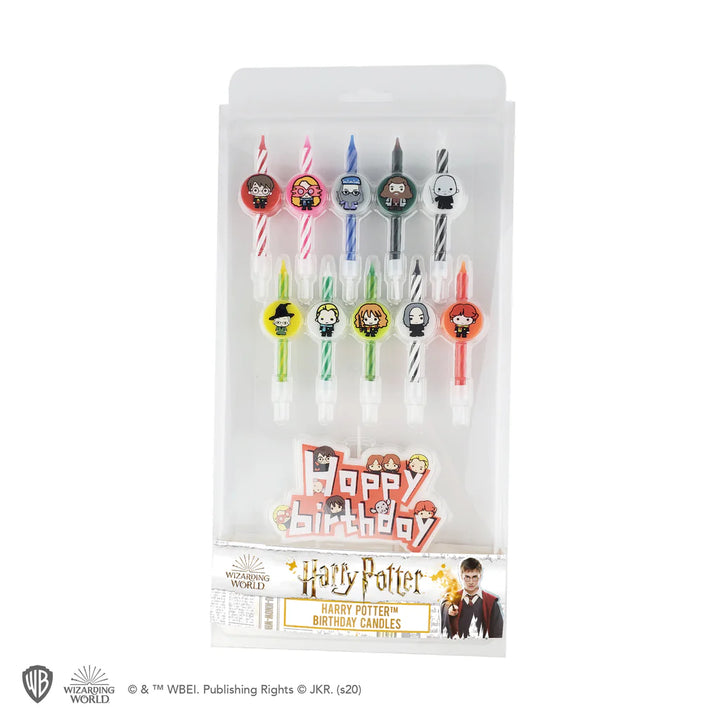 Harry Potter Candles Set of 10 + 1 Happy Birthday Harry Potter Kawaii CR4206