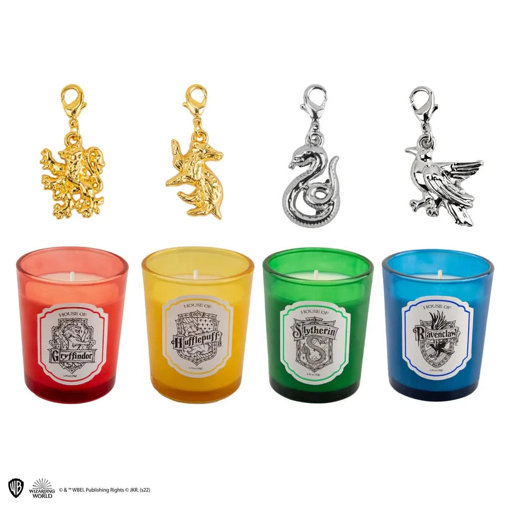 Harry Potter Set Of 4 Hogwarts Houses Scented Candles With Charm Bracelet CR2155