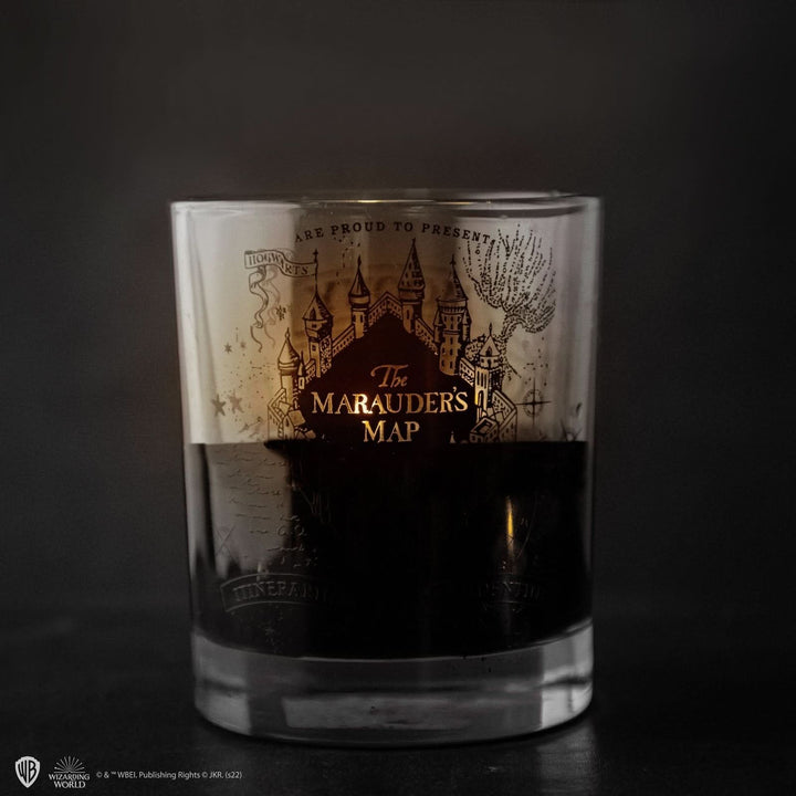 Marauder's Map Scented Candle With Necklace CR2156