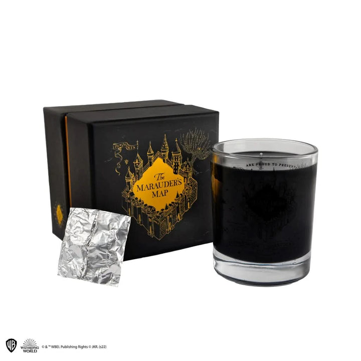 Marauder's Map Scented Candle With Necklace CR2156