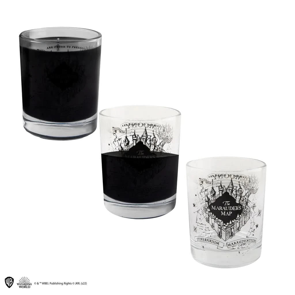 Marauder's Map Scented Candle With Necklace CR2156