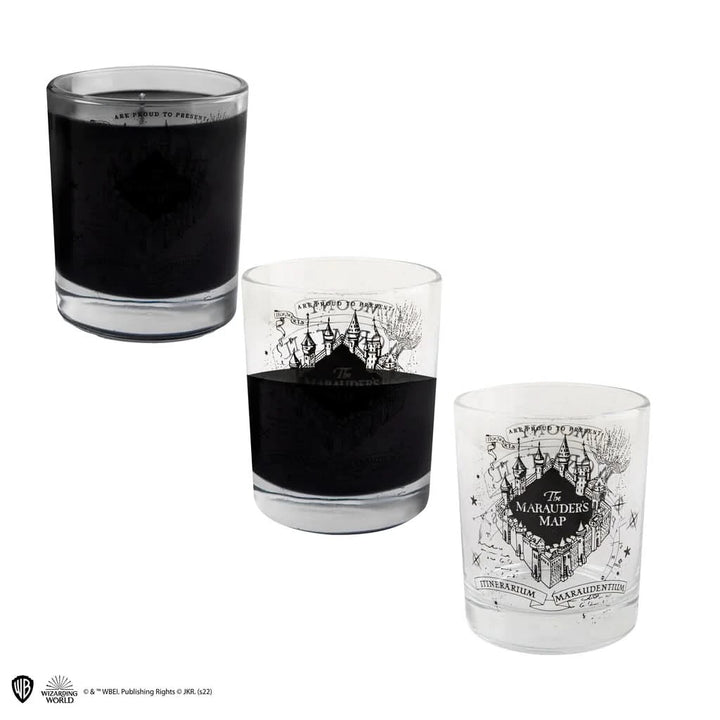 Marauder's Map Scented Candle With Necklace CR2156